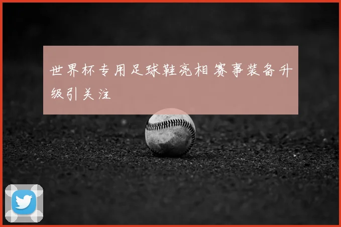世界杯专用足球鞋亮相 赛事装备升级引关注